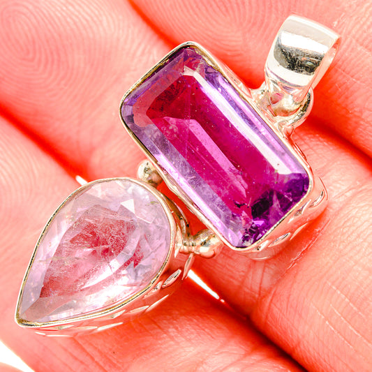 Amethyst Pendants handcrafted by Ana Silver Co - PD36673