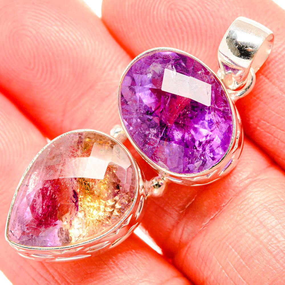 Ametrine Pendants handcrafted by Ana Silver Co - PD36674