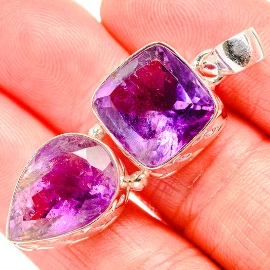Amethyst Pendants handcrafted by Ana Silver Co - PD36679