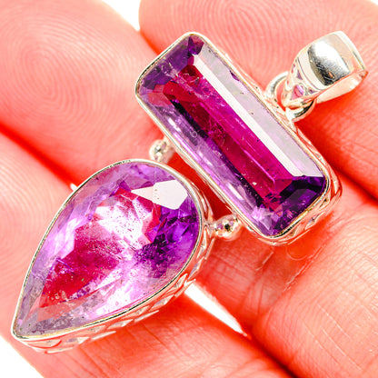Amethyst Pendants handcrafted by Ana Silver Co - PD36681
