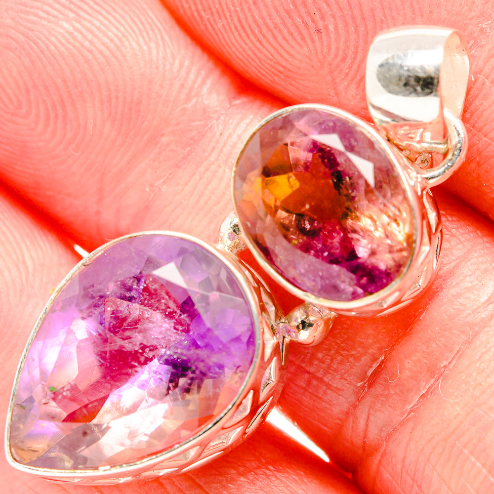 Ametrine Pendants handcrafted by Ana Silver Co - PD36689