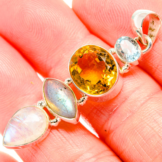 Citrine Pendants handcrafted by Ana Silver Co - PD36695
