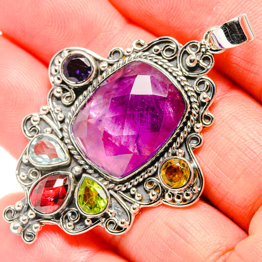 Amethyst Pendants handcrafted by Ana Silver Co - PD36710