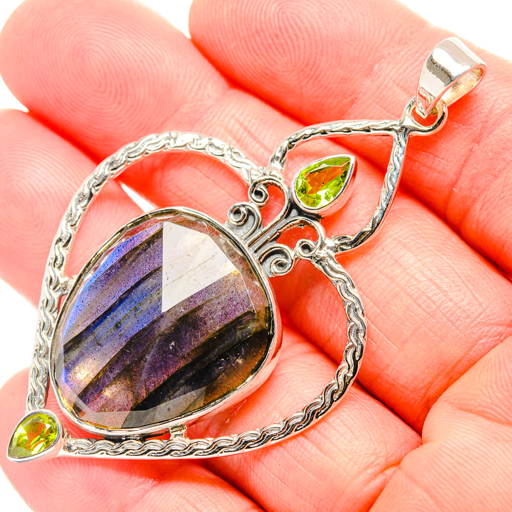 Labradorite Pendants handcrafted by Ana Silver Co - PD36716