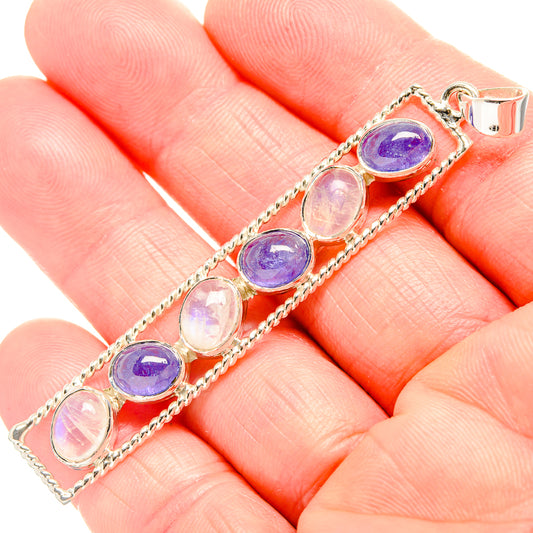 Tanzanite Pendants handcrafted by Ana Silver Co - PD36721