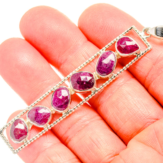Ruby Pendants handcrafted by Ana Silver Co - PD36723