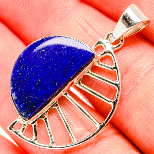Lapis Lazuli Pendants handcrafted by Ana Silver Co - PD36733