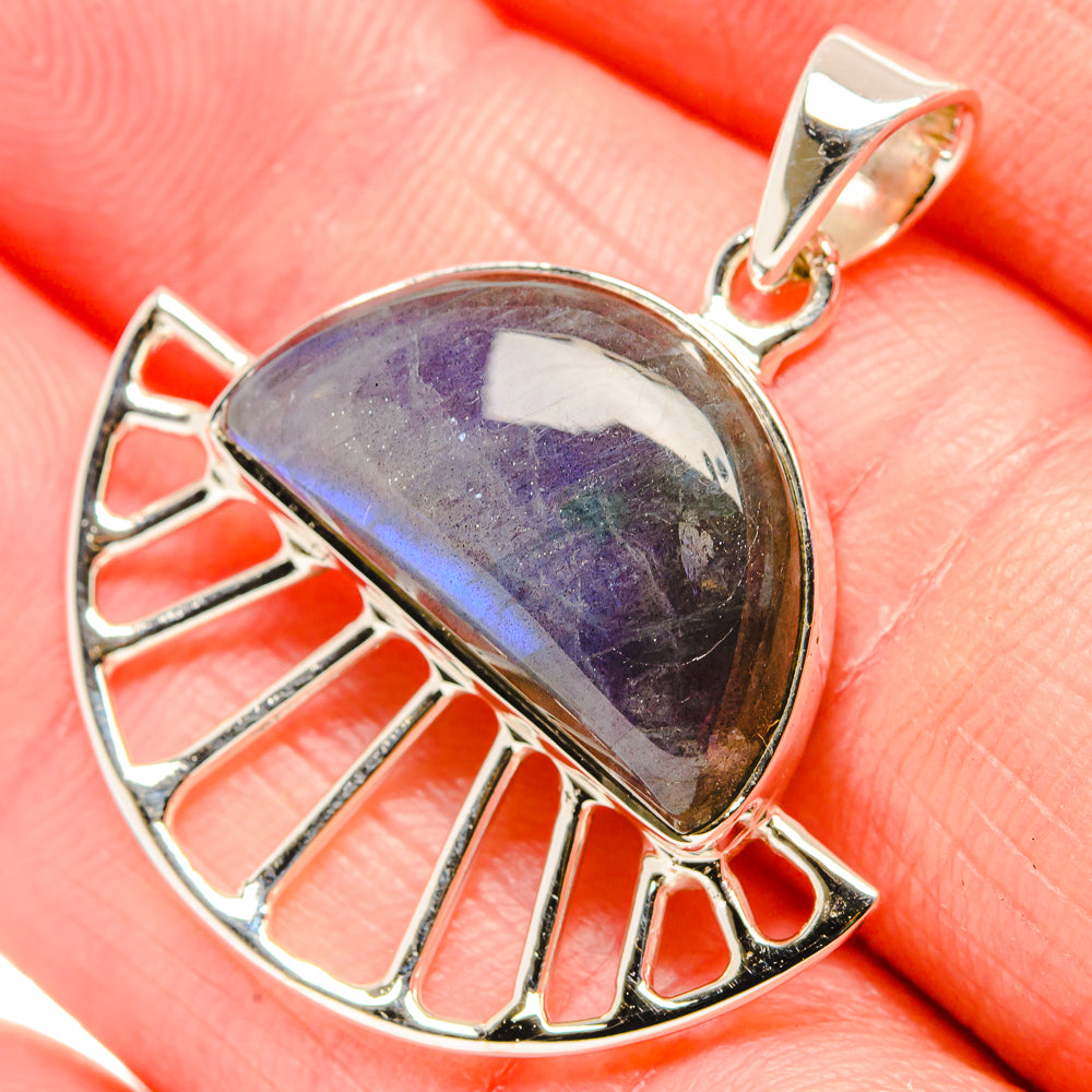 Labradorite Pendants handcrafted by Ana Silver Co - PD36734