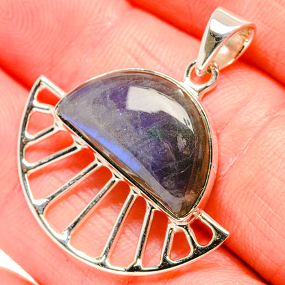 Labradorite Pendants handcrafted by Ana Silver Co - PD36734