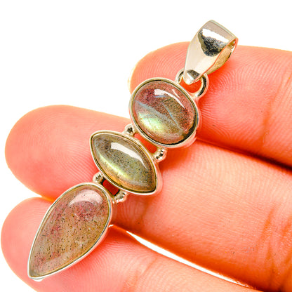 Labradorite Pendants handcrafted by Ana Silver Co - PD3687