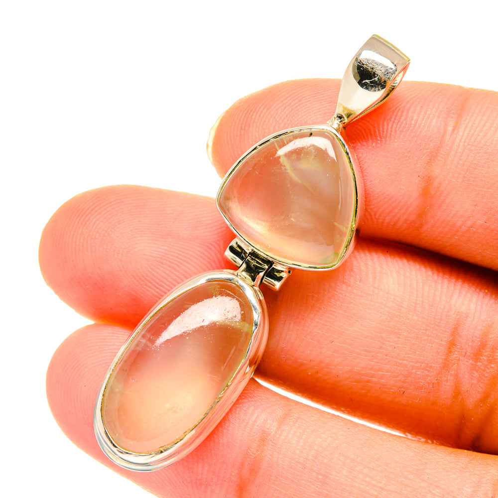 Prehnite Pendants handcrafted by Ana Silver Co - PD3692