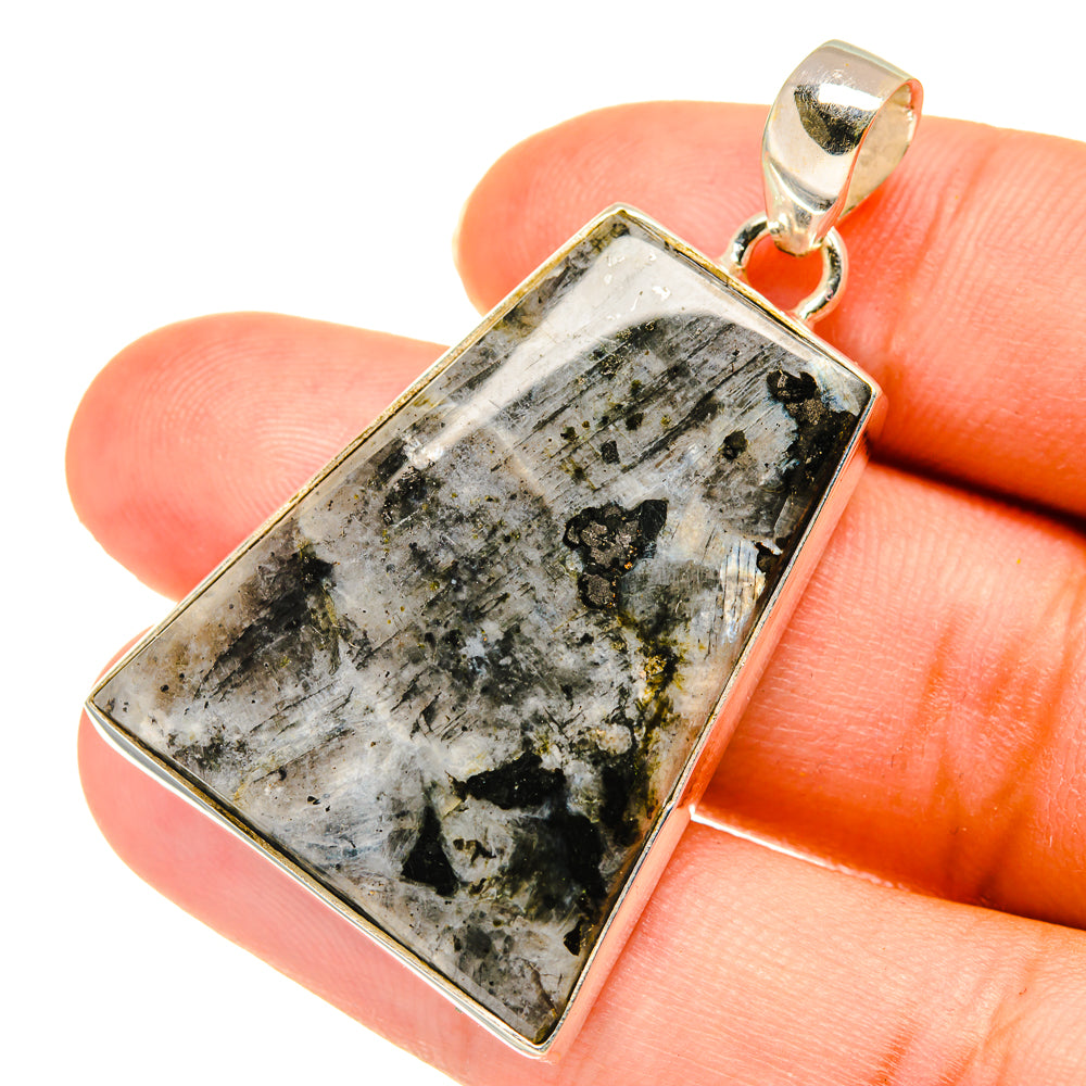 Larvikite Pendants handcrafted by Ana Silver Co - PD3698