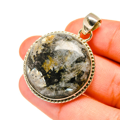 Larvikite Pendants handcrafted by Ana Silver Co - PD3700