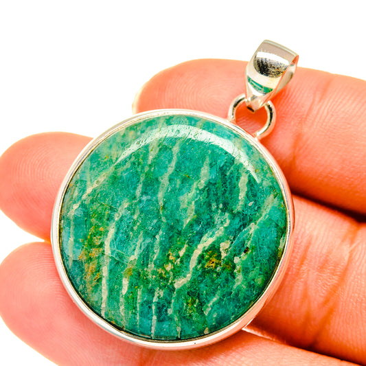 Amazonite Pendants handcrafted by Ana Silver Co - PD3708