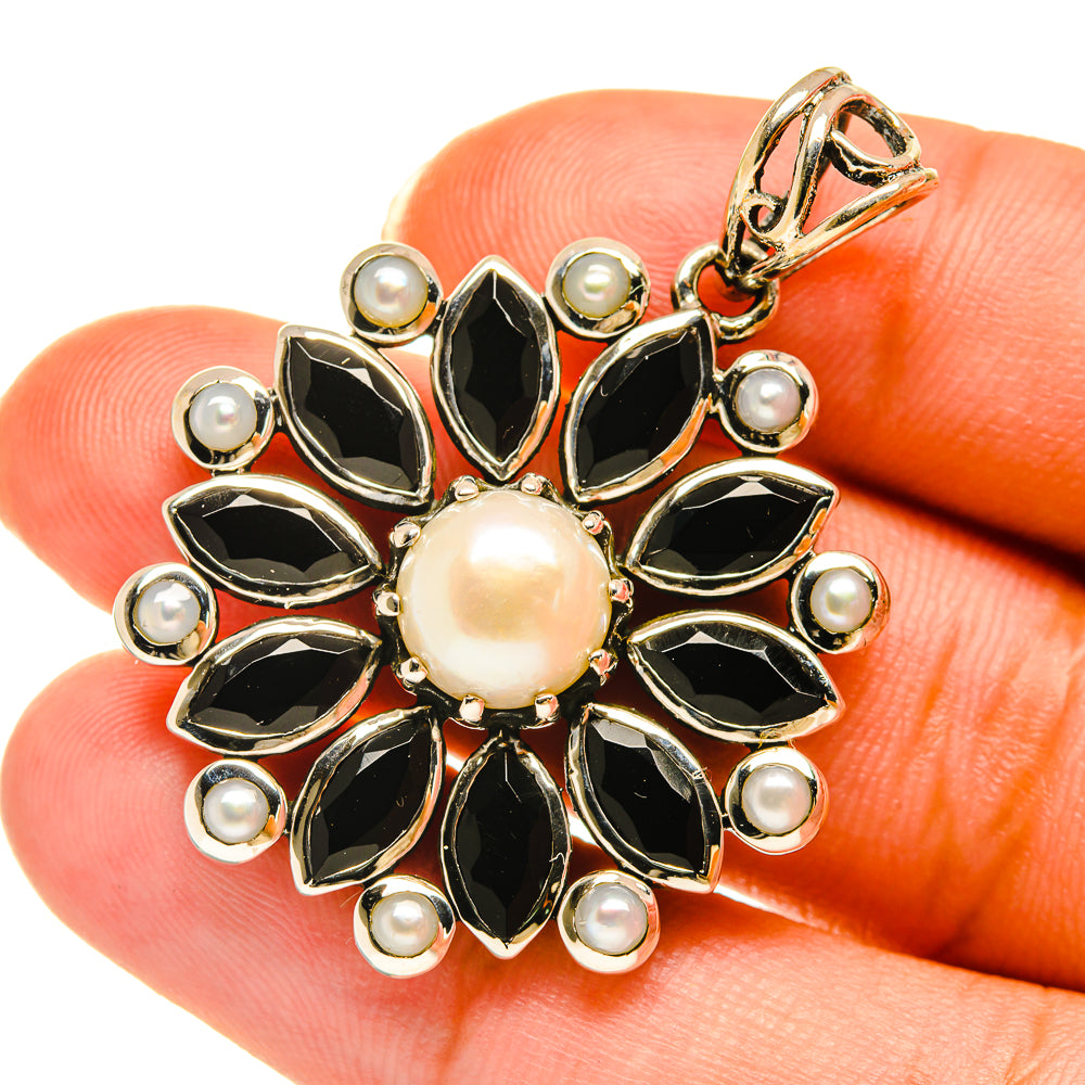 Black Onyx Pendants handcrafted by Ana Silver Co - PD3730