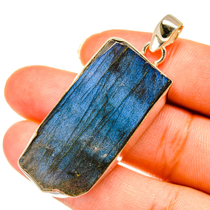 Labradorite Pendants handcrafted by Ana Silver Co - PD3735