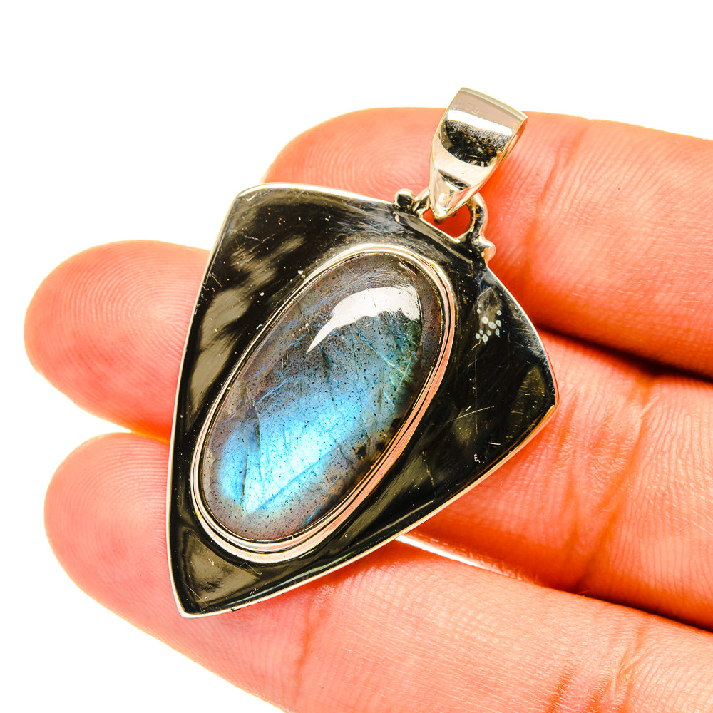 Labradorite Pendants handcrafted by Ana Silver Co - PD3739