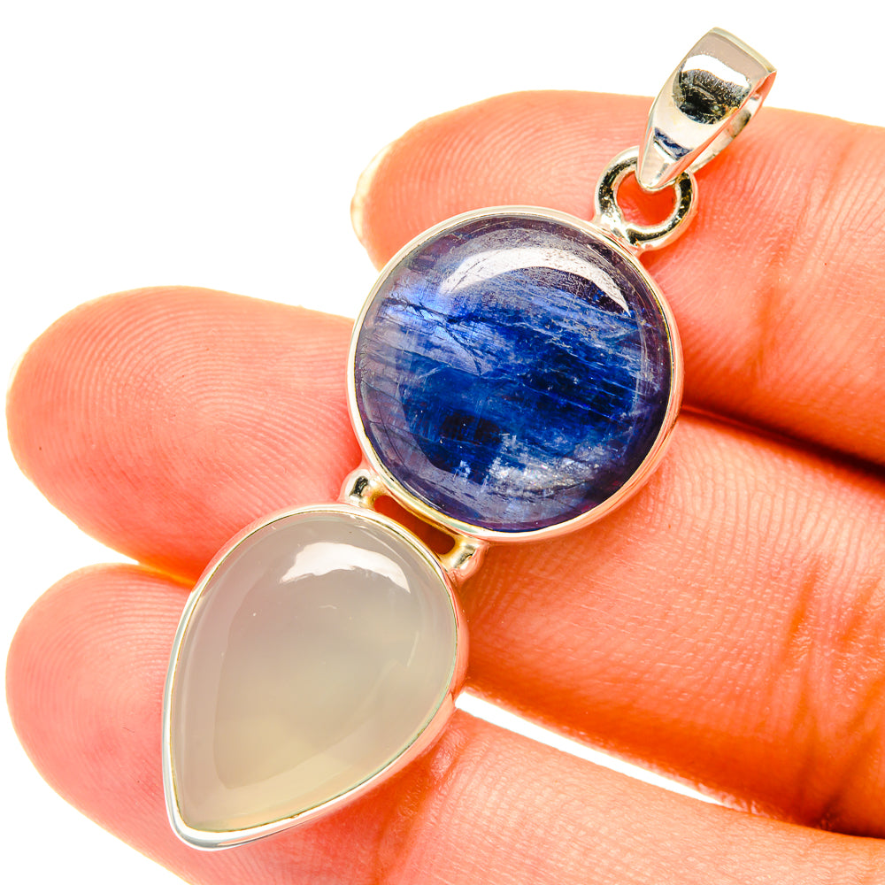 Kyanite Pendants handcrafted by Ana Silver Co - PD3756