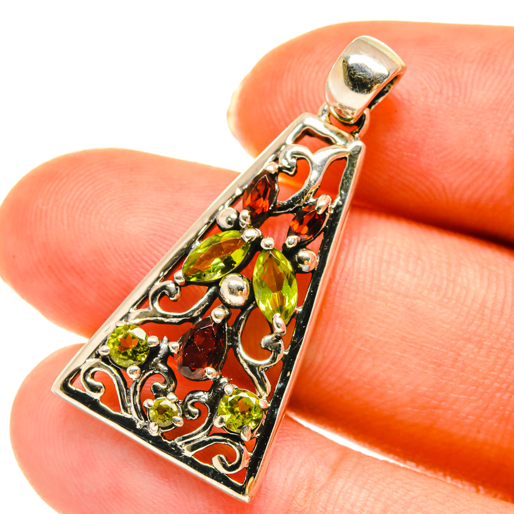 Peridot Pendants handcrafted by Ana Silver Co - PD3763