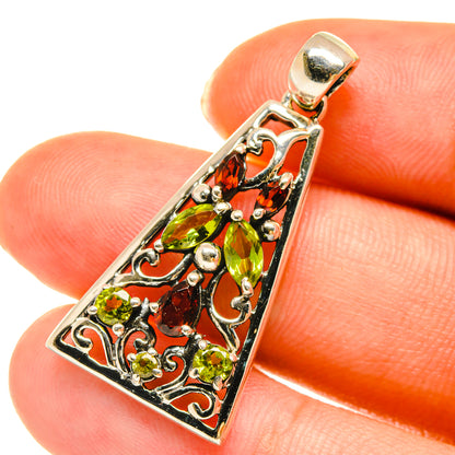 Peridot Pendants handcrafted by Ana Silver Co - PD3763