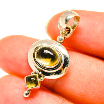 Citrine Pendants handcrafted by Ana Silver Co - PD3766