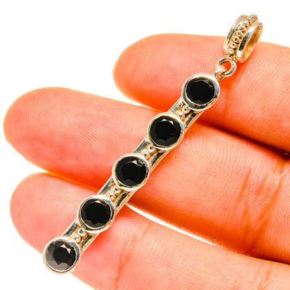 Black Onyx Pendants handcrafted by Ana Silver Co - PD3767