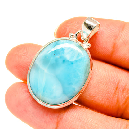 Larimar Pendants handcrafted by Ana Silver Co - PD3775