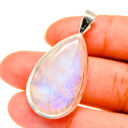 Rainbow Moonstone Pendants handcrafted by Ana Silver Co - PD3783