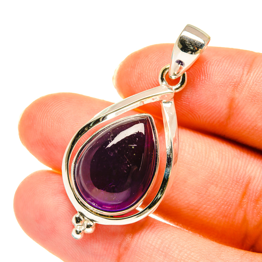 Amethyst Pendants handcrafted by Ana Silver Co - PD3806