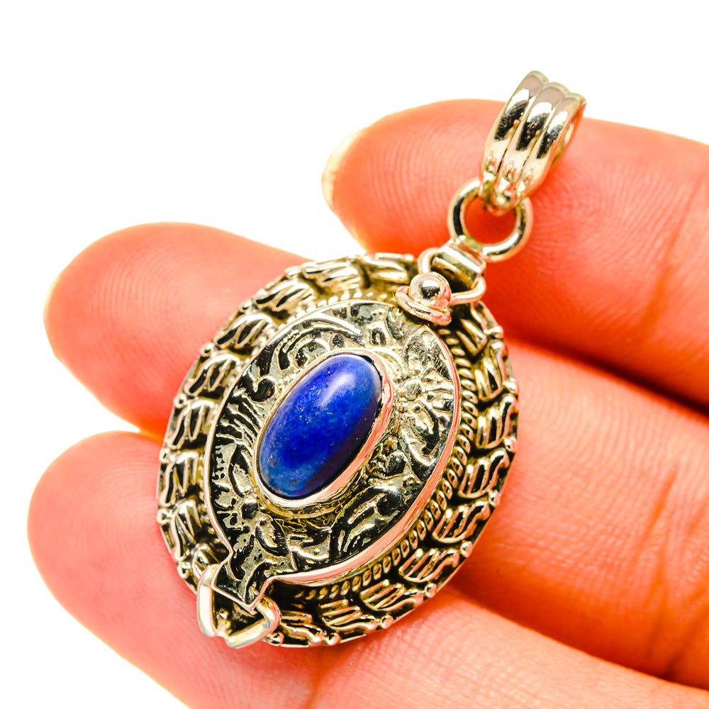 Lapis Lazuli Pendants handcrafted by Ana Silver Co - PD3818