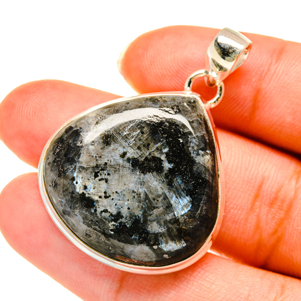 Gabbro Stone Pendants handcrafted by Ana Silver Co - PD3824