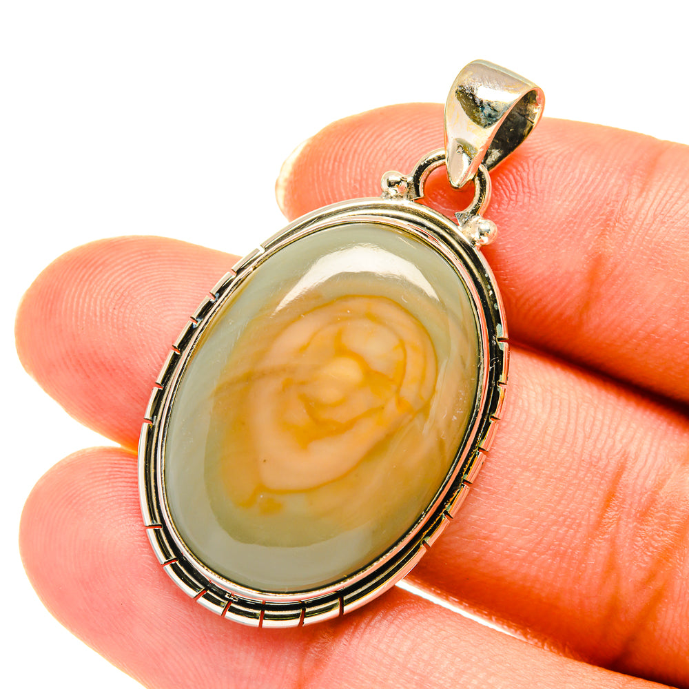Willow Creek Jasper Pendants handcrafted by Ana Silver Co - PD3826