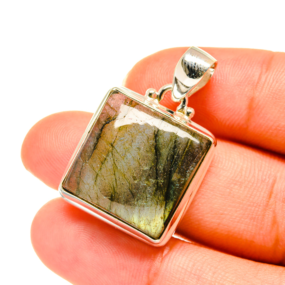 Labradorite Pendants handcrafted by Ana Silver Co - PD3832