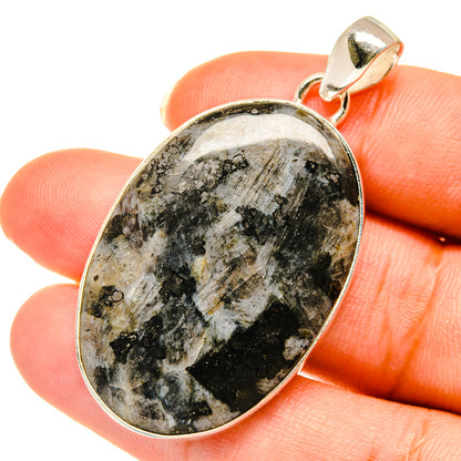 Gabbro Stone Pendants handcrafted by Ana Silver Co - PD3840