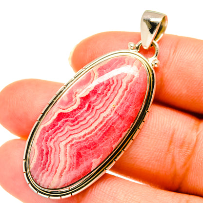 Rhodochrosite Pendants handcrafted by Ana Silver Co - PD3843