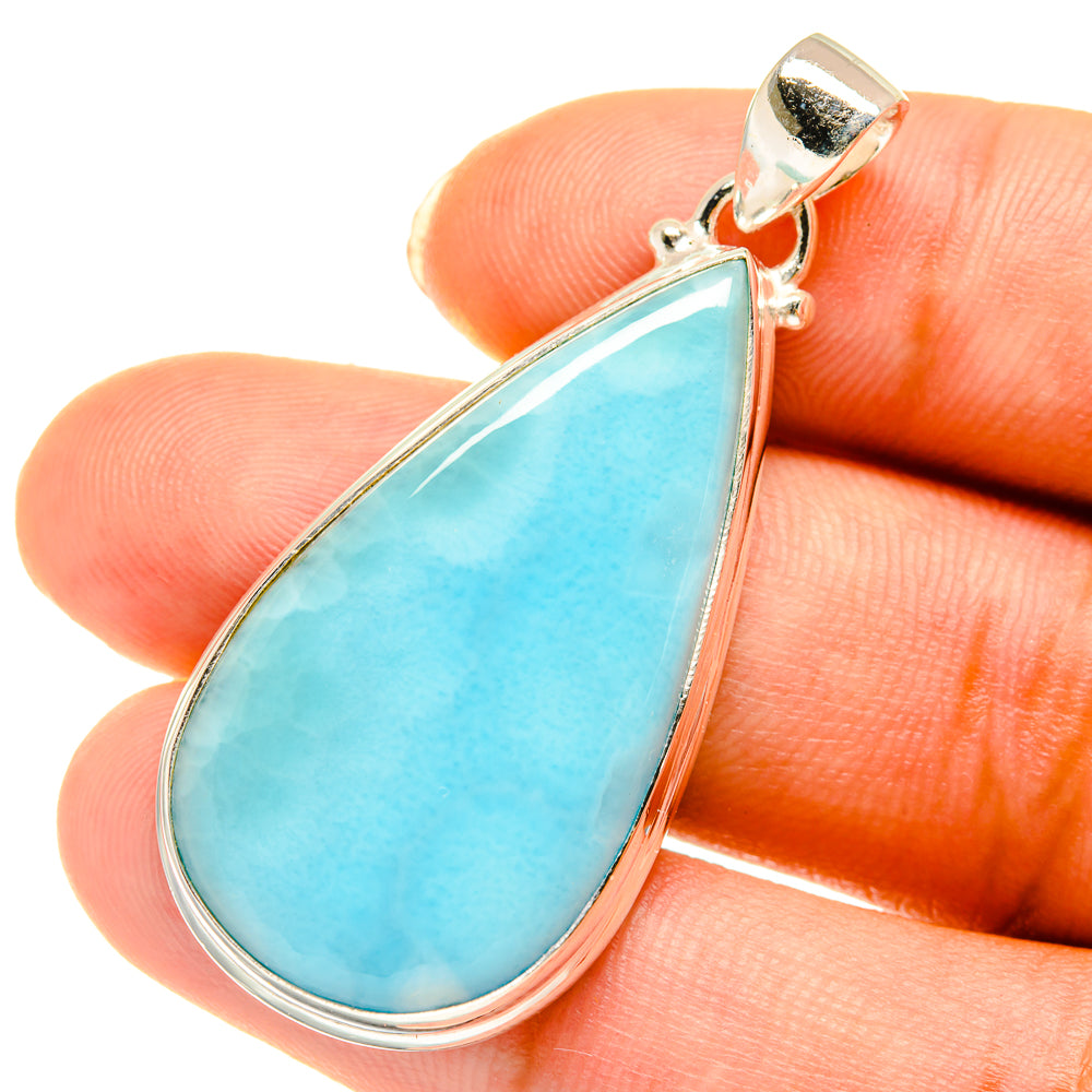 Larimar Pendants handcrafted by Ana Silver Co - PD3850
