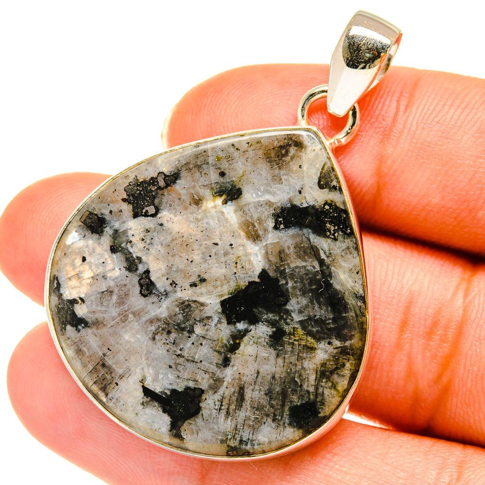 Gabbro Stone Pendants handcrafted by Ana Silver Co - PD3851