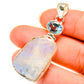 Rainbow Moonstone Pendants handcrafted by Ana Silver Co - PD3857