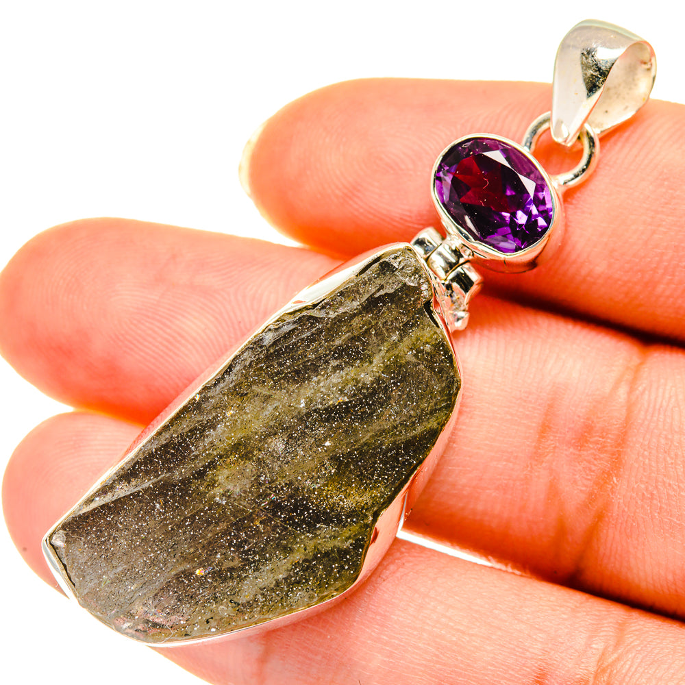 Labradorite Pendants handcrafted by Ana Silver Co - PD3860