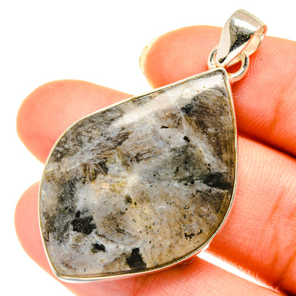 Gabbro Stone Pendants handcrafted by Ana Silver Co - PD3869
