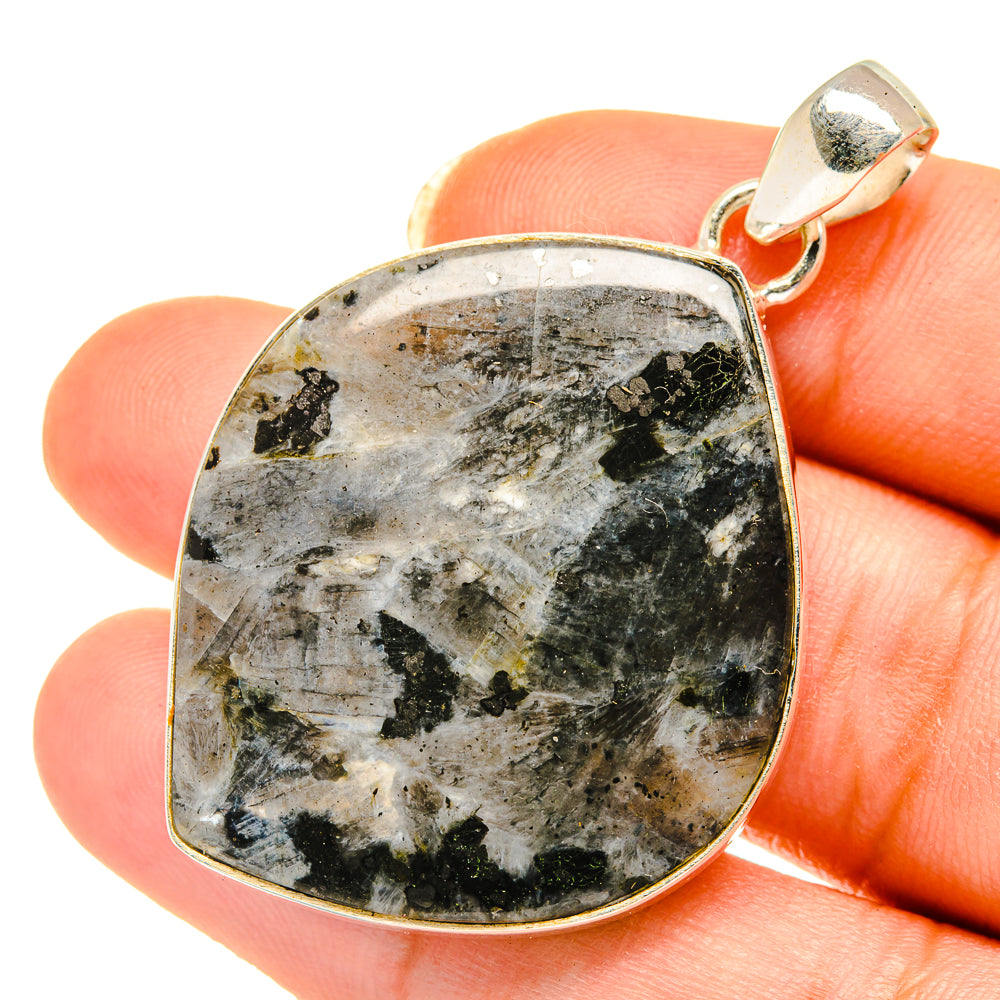 Gabbro Stone Pendants handcrafted by Ana Silver Co - PD3871