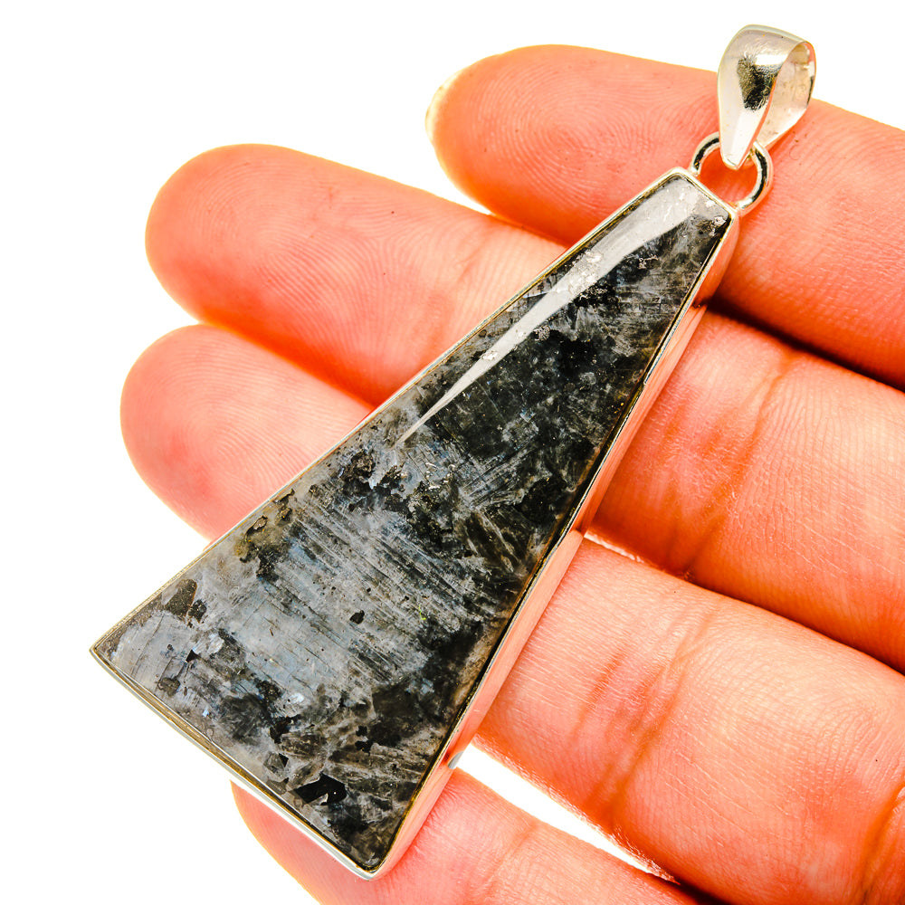 Gabbro Stone Pendants handcrafted by Ana Silver Co - PD3874