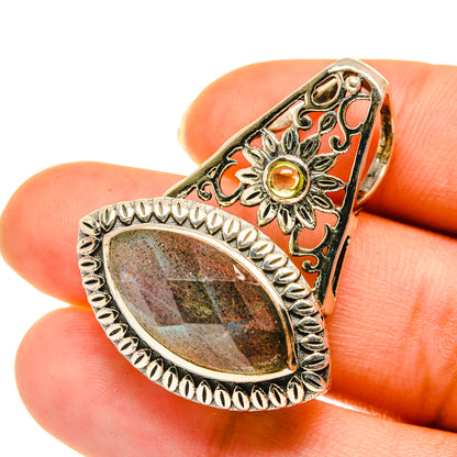 Labradorite Pendants handcrafted by Ana Silver Co - PD3881