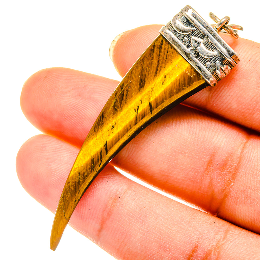 Tiger Eye Pendants handcrafted by Ana Silver Co - PD3882