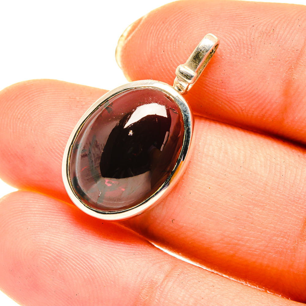 Garnet Pendants handcrafted by Ana Silver Co - PD3899