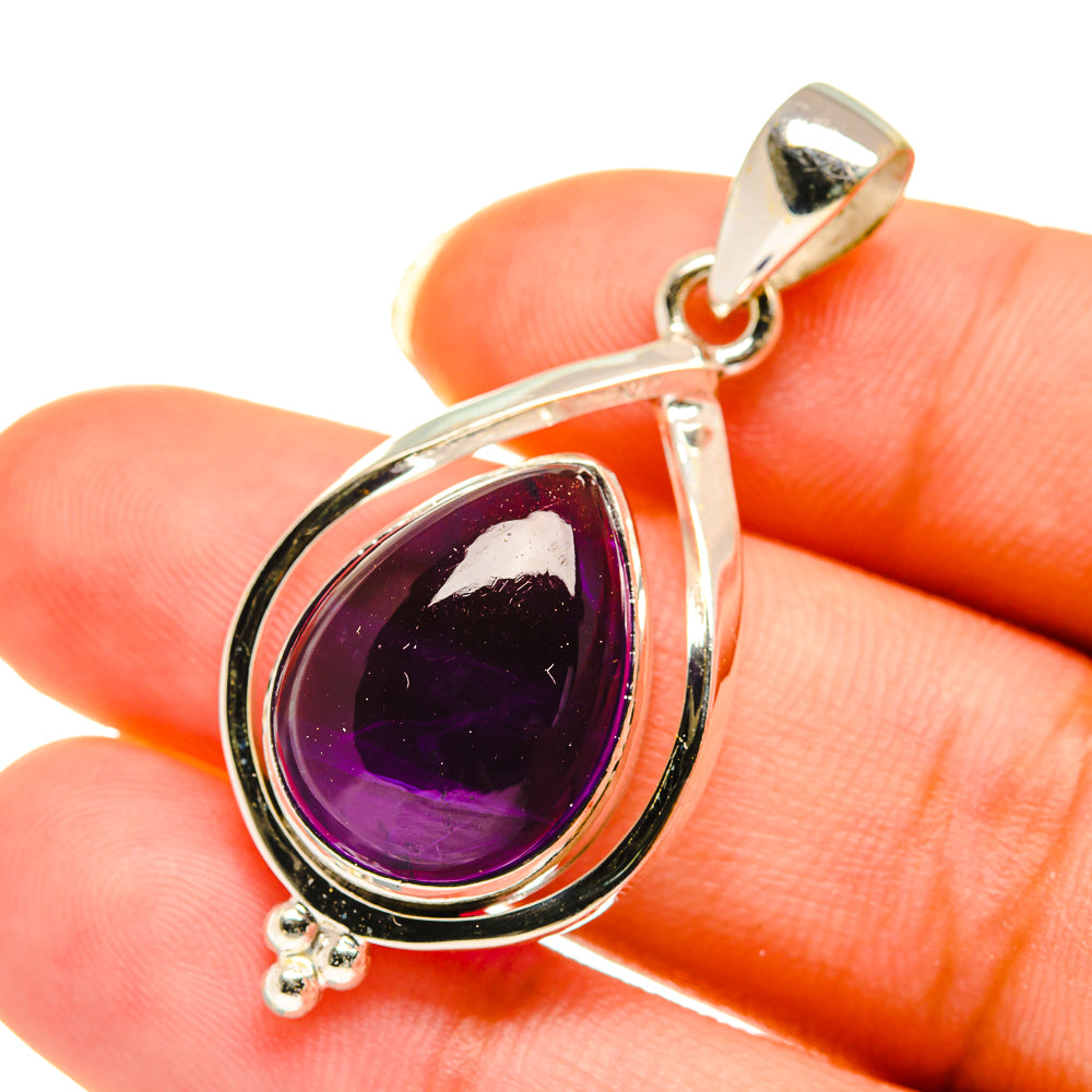 Amethyst Pendants handcrafted by Ana Silver Co - PD3930