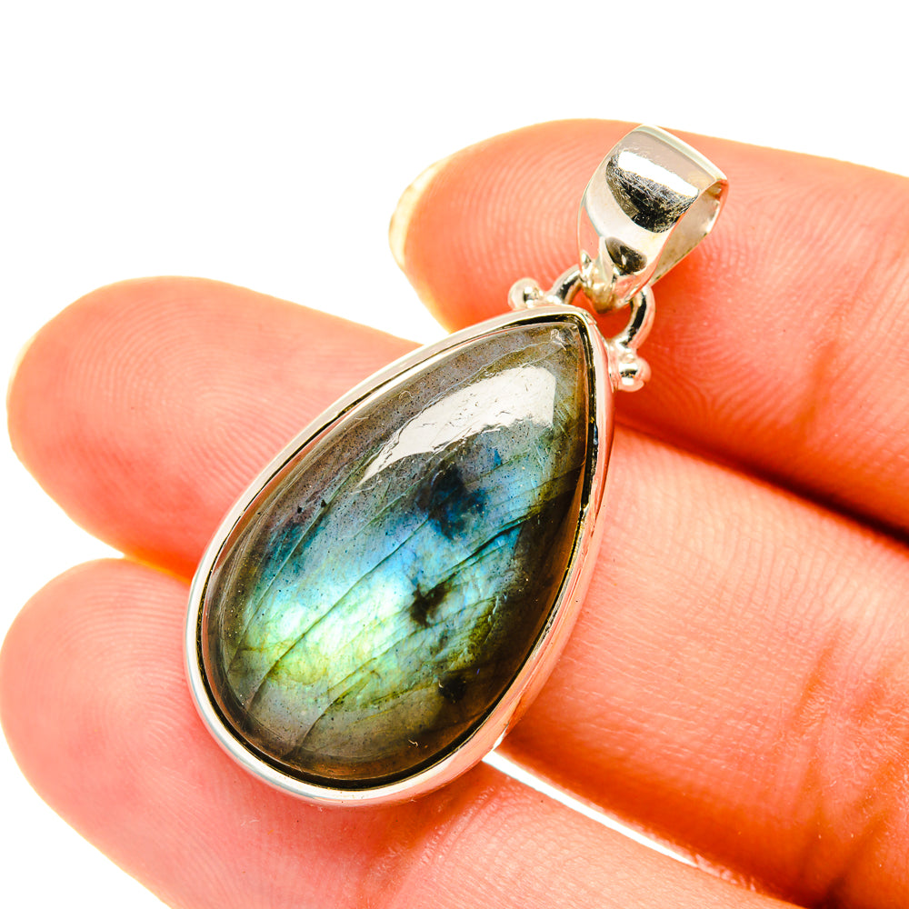 Labradorite Pendants handcrafted by Ana Silver Co - PD3937