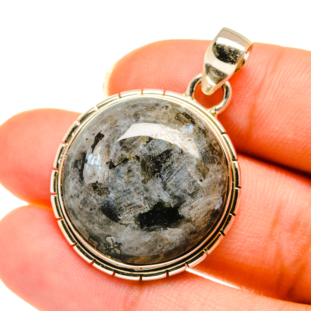 Gabbro Stone Pendants handcrafted by Ana Silver Co - PD3940