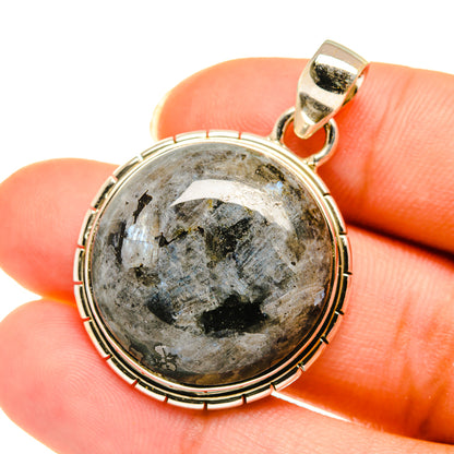 Gabbro Stone Pendants handcrafted by Ana Silver Co - PD3940