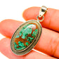 Chrysocolla Pendants handcrafted by Ana Silver Co - PD3942
